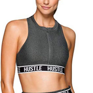 LORNA JANE Charcoal Sport Bra